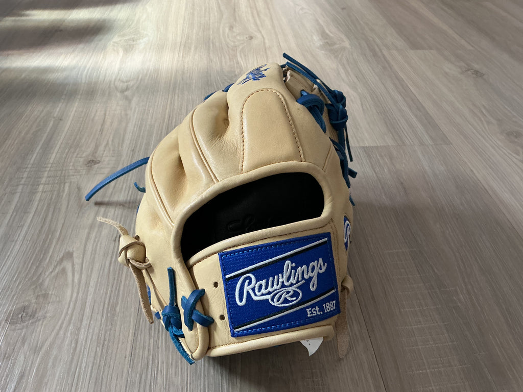 11.5 Rawlings Tan And Blue GG Elite Glove