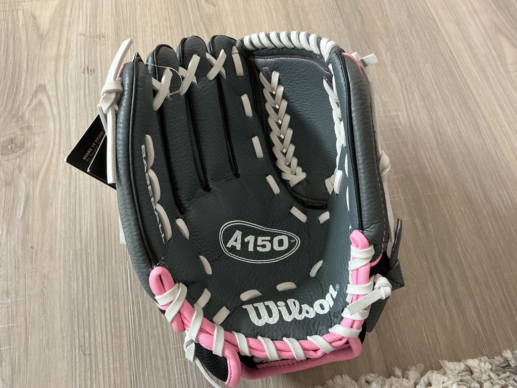 10.5 Wilson Black, Pink, Gray Glove