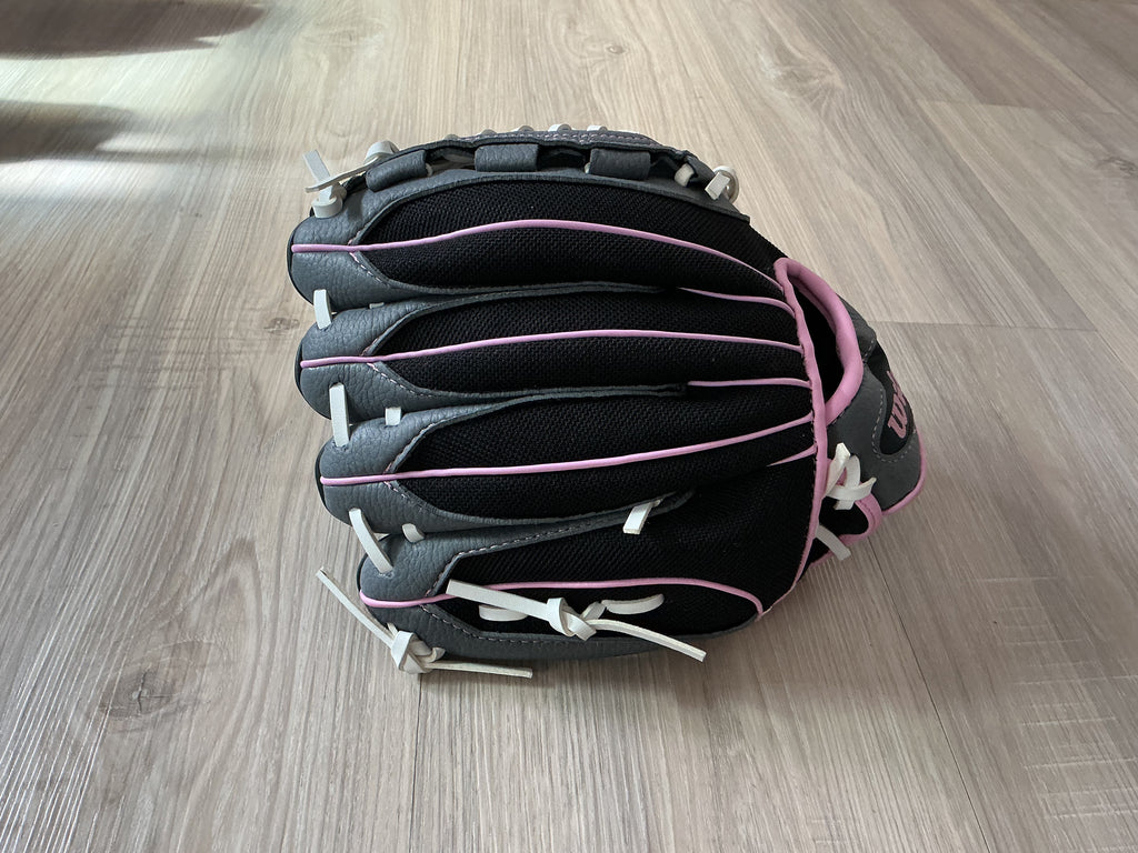 10.5 Wilson Black, Pink, Grey A150 Glove