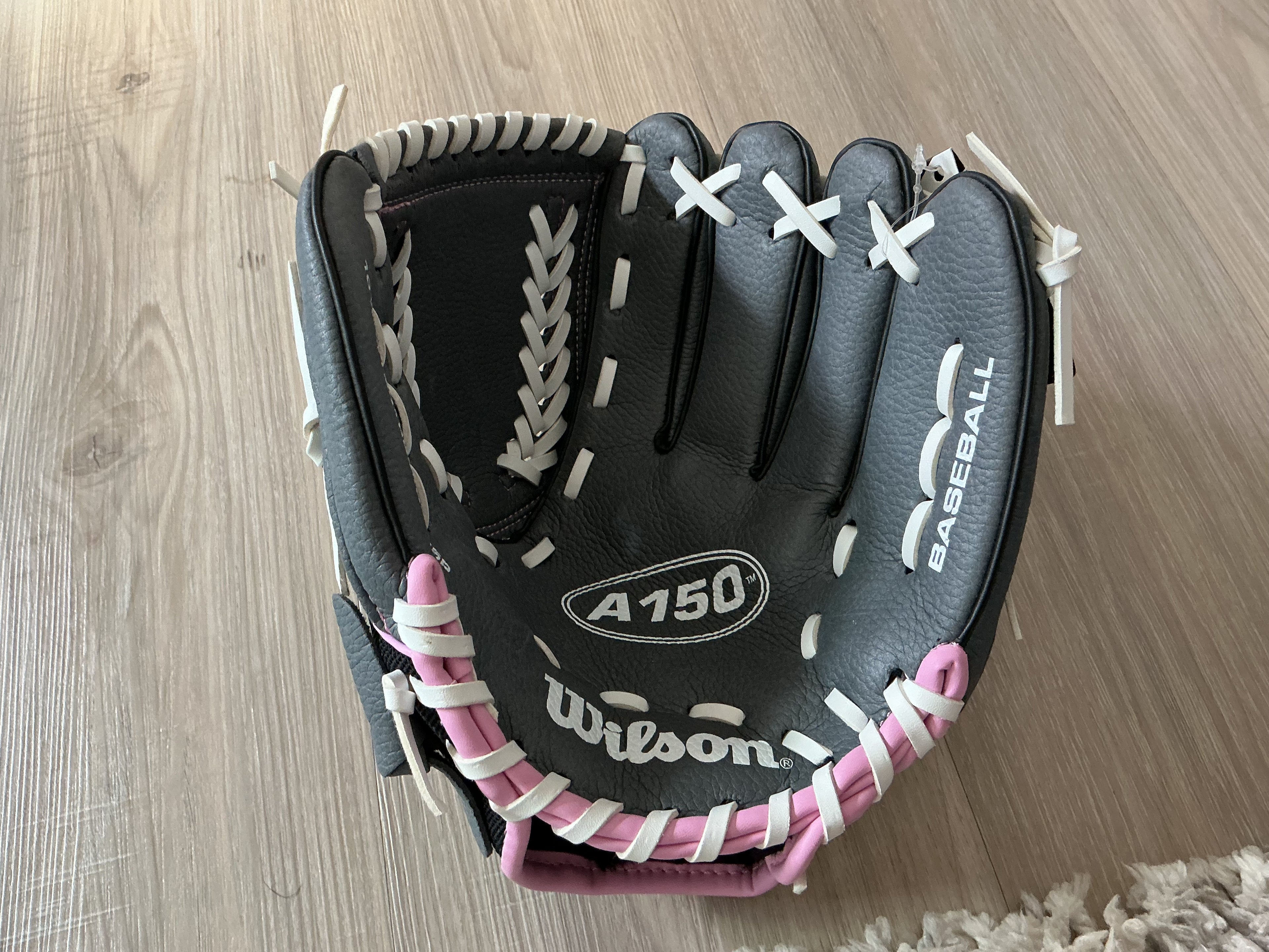 10.5 Wilson Black, Pink, Grey A150 Glove