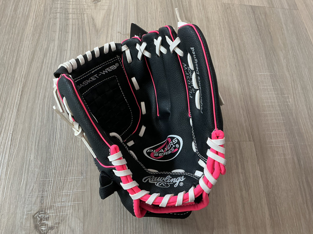 10.5 Rawlings Black And Pink Player Series Glove