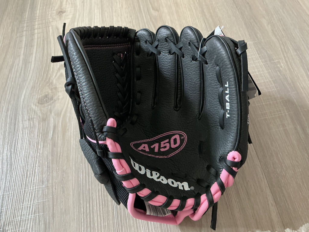 10.5 Wilson Black And Pink A150 Glove