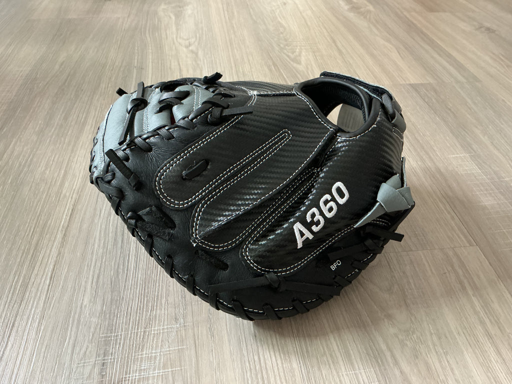 31.5 Wilson Black And Grey A360 Left Hand Catchers Glove